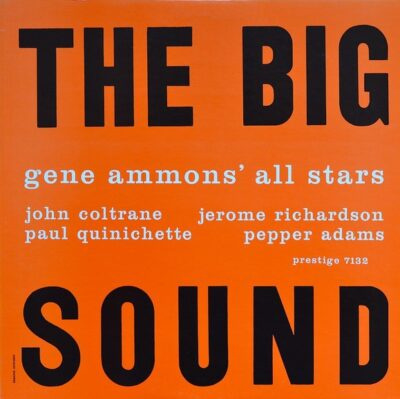 Gene Ammons' All Stars – The Big Sound LP (Japan, bez Obi)