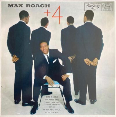 Max Roach + 4 – Max Roach + Four & More LP (Japan, Obi)