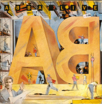 ABBA ‎– Live LP