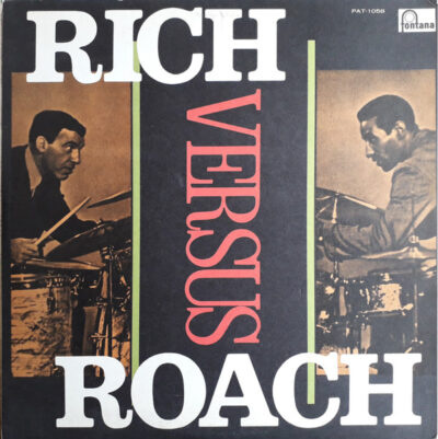 Buddy Rich And Max Roach – Rich Versus Roach LP (Japan, Obi)