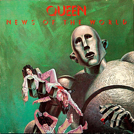 Queen ‎– News Of The World LP (1st UK PRESS)