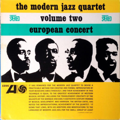 The Modern Jazz Quartet – European Concert: Volume Two LP (Japan, bez Obi)