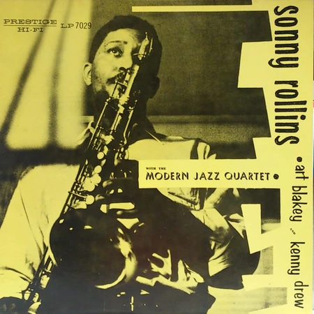 Sonny Rollins With The Modern Jazz Quartet, Art Blakey And Kenny Drew – Sonny Rollins With The Modern Jazz Quartet LP (Japan, bez Obi, Mono) 