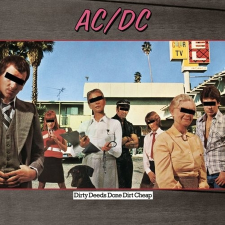 AC/DC ‎– Dirty Deeds Done Dirt Cheap LP