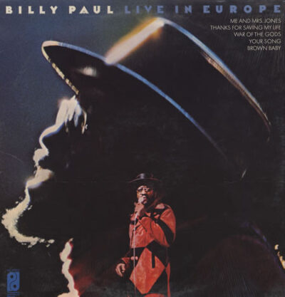 Billy Paul – Live In Europe LP