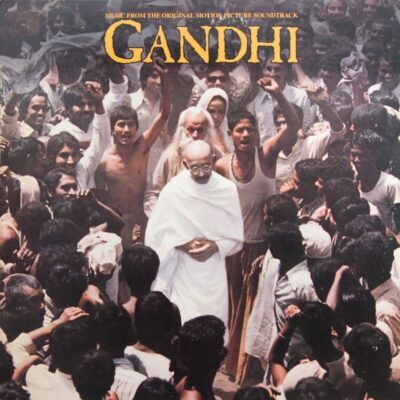 Ravi Shankar, George Fenton – Gandhi - Music From The Original Motion Picture Soundtrack LP (Japan, Obi)