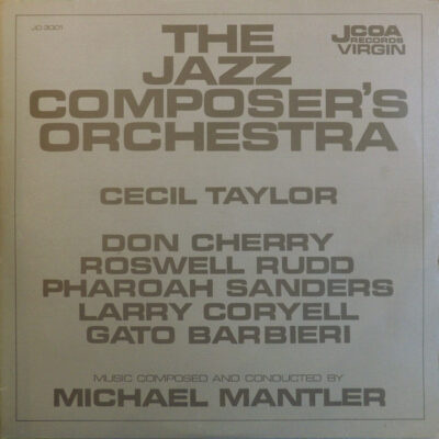 The Jazz Composer's Orchestra – The Jazz Composer's Orchestra 2LP (1st  US PRESS)