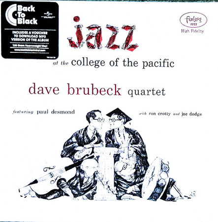 Dave Brubeck Quartet Featuring Paul Desmond – Jazz At The College Of The Pacific LP