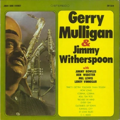 Jimmy Witherspoon & Gerry Mulligan – Jimmy Witherspoon & Gerry Mulligan LP