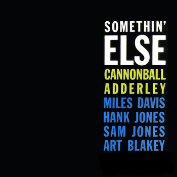 Cannonball Adderley ‎– Somethin' Else LP (Japan bez Obi)