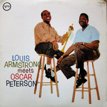 Louis Armstrong Meets Oscar Peterson – Louis Armstrong Meets Oscar Peterson LP (Japan, bez OBI)