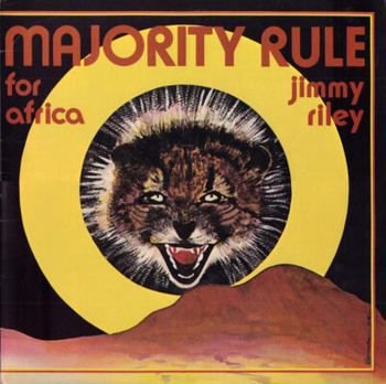 Jimmy Riley – Majority Rule For Africa LP (1st US PRESS)