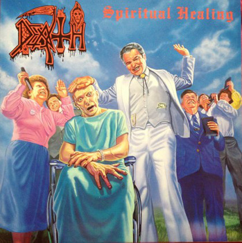 Death ‎– Spiritual Healing LP (1st UK PRESS)