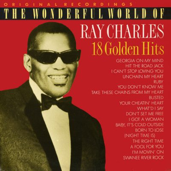 Ray Charles ‎– The Wonderful World Of Ray Charles - 18 Golden Hits LP