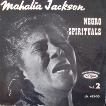 Mahalia Jackson ‎– Negro Spirituals LP