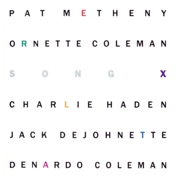 Pat Metheny / Ornette Coleman ‎– Song X LP (1st EU Press)