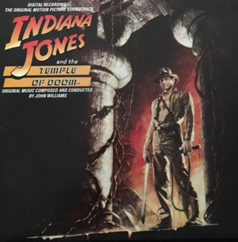 John Williams ‎– Indiana Jones And The Temple Of Doom (The Original Motion Picture Soundtrack) LP