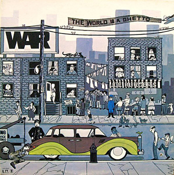 War ‎– The World Is A Ghetto LP (Japan, Obi)