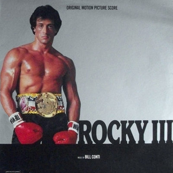 Bill Conti ‎– Rocky III - Original Motion Picture Score LP (Japan, Obi)