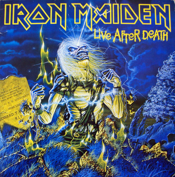 Iron Maiden ‎– Live After Death 2LP (1st Canadian Press)