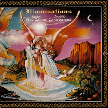 Devadip Carlos Santana & Turiya Alice Coltrane ‎– Illuminations LP (Japan, bez Obi)