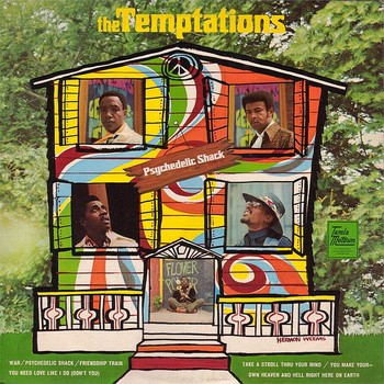 The Temptations ‎– Psychedelic Shack LP (1st US PRESS)