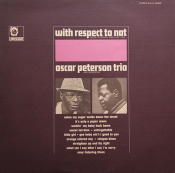 The Oscar Peterson Trio – With Respect To Nat LP