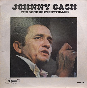 Johnny Cash ‎– The Singing Storyteller LP