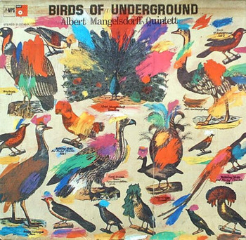 Albert Mangelsdorff Quintett – Birds Of Underground LP (1st German Press)