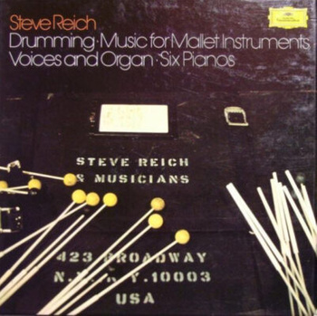 Steve Reich – Drumming / Music For Mallet Instruments, Voices And Organ / Six Pianos 3LP (1st German Press)