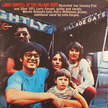 Larry Coryell ‎– At The Village Gate LP (1st US PRESS)