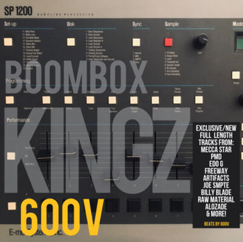 DJ 600 V – Boombox Kingz 2LP (egzemplarz z autografem)