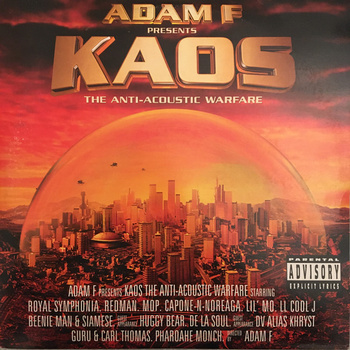 Adam F – Kaos The Anti-Acoustic Warfare 3LP (1st UK Press)