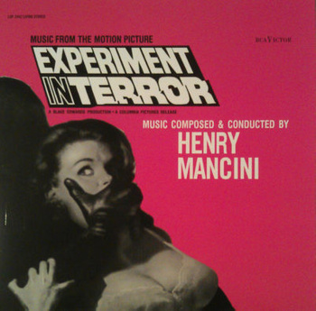 Henry Mancini ‎– Experiment In Terror (Music From The Motion Picture) LP