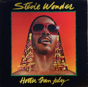 Stevie Wonder ‎– Hotter Than July LP (1st US PRESS)