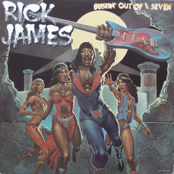 Rick James – Bustin' Out Of L Seven LP (1st US PRESS)