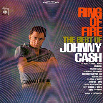 Johnny Cash ‎– Ring Of Fire - The Best Of Johnny Cash LP