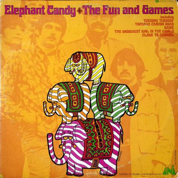 The Fun And Games – Elephant Candy LP (1st US PRESS)