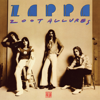 Zappa ‎– Zoot Allures LP (1st UK PRESS)