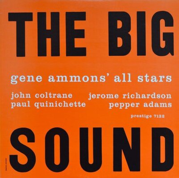 Gene Ammons' All Stars – The Big Sound LP (Japan, bez Obi)